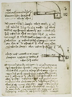 European Renaissance Art History Drucke: Geometry notes on cubes, writings belonging to the Codex Forster I