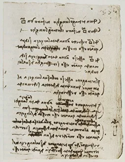 Renaissance Artwork Europe Drucke: Geometry notes, writings belonging to the Codex Forster I