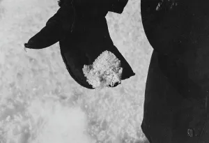 Natural Elements Photography Drucke: A handful of snow