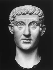 Roman Imperial Artwork Drucke: Head of Constantine the Great