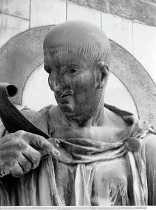 St John The Baptist Art Drucke: Detail of the head of Pharisee