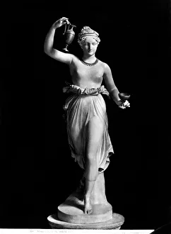 Marble Sculpture Europe Drucke: Hebe, marble with bronze inserts