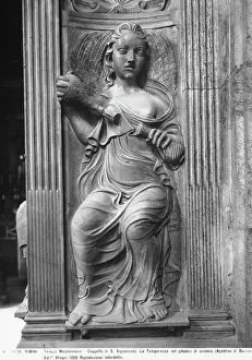 Early Renaissance Masterpiece Drucke: High-relief representing the Temperance