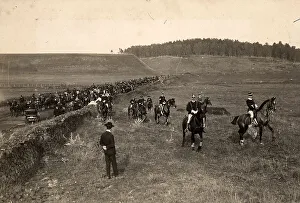Animal Hunting Scene Drucke: Hunt for the Fox of Rome