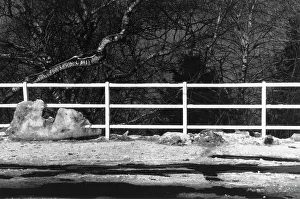Primary Elements Of Nature Drucke: Ice and snow in Brunate