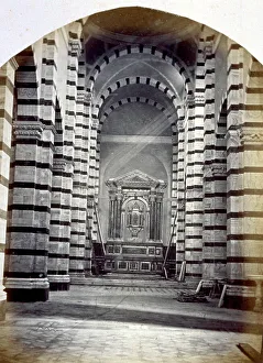 Christian Religious Buildings Italy Drucke: Inside the Cathedral of Grosseto