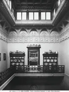 Palermo Architecture Drucke: Inside view of the Villa Chiaramonte Bordonaro in Palermo