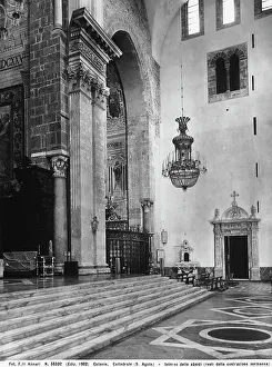 European Cathedral Interiors Drucke: Interior of the cathedral of Catania