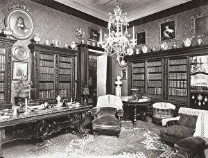 Ein interner Raum einer florentinischen Villa