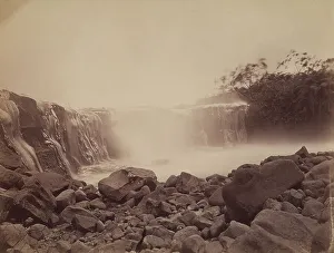 Lava Landscape Photography Drucke: Lava flow in progress