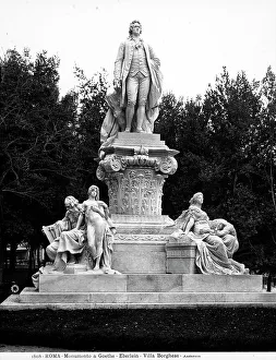 Gerahmter Druck : Das Villa-Borghese Gerahmter Druck : Das Villa-Borghese