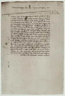 Leonardo da Vincis Appunti über Perspektive, Codex Arundel 263, Seite 62r
