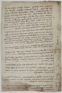 Physikalische Notizen und Gravitationsstudien von Leonardo da Vinci, Codice Arundel 263, c.76v