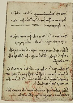 High Renaissance Artwork Drucke: Notes and reflections, writings from the Codex Forster II
