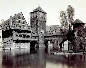 Nuremberg Castle Architecture Drucke: Nuremberg Castle