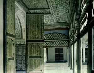 Marrakech Architecture Drucke: Palace of the Sultan