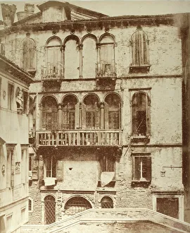 Historic Italian Palaces Drucke: A palace in Venice