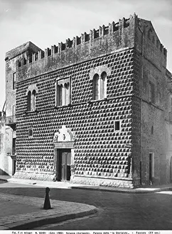 European Renaissance Architecture Photos Drucke: Palazzo Steripinto in Sciacca