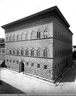 Renaissance Baroque Period Drucke: Palazzo Strozzi