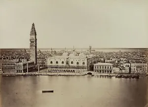 Venetian Landmarks Drucke: Panorama of Venice