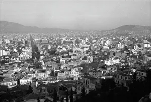 Panoramaansicht von Athen