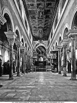 Historic European Cathedrals Drucke: Panoramic view of the Cathedral of Taranto