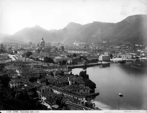 Panorama von Como