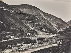 Alpine Rock Formations Drucke: Pass of the Stelvio