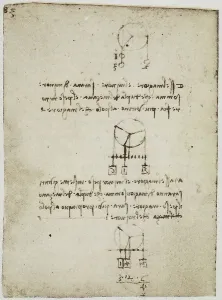 High Renaissance Artwork Drucke: Physics calculations on observations of weights