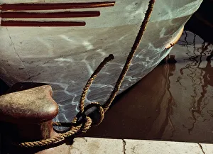 Vintage Harbour Scene Drucke: At Port