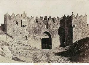 Wüstenlandschaften Drucke: Port damascus jerusalem