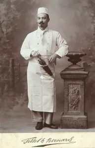 Chef Portrait Drucke: Portrait of a chef