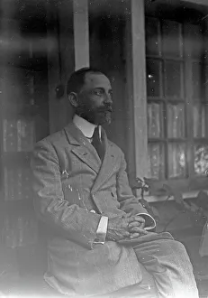 Daytime Fashion Photography Drucke: Portrait of a man in front of a window