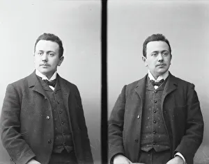 Portrait Photography Techniques Drucke: Portrait of Mr. Pegna, multiple image