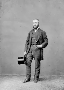 Portrait Of A Bearded Man Drucke: Portrait of Mr. Sinibaldi