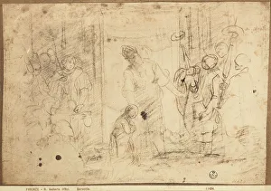 Gallerie der Uffizi - Cabinet für Zeichnungen und Drucke" oder einfach "Galerien des Uffizi - Kabinetts für Kunstdrucke