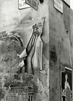 Manifeste an einem Mauer