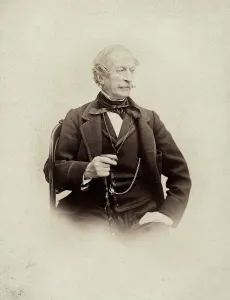 Portrait Of Elderly Man Drucke: A protrait of Massimo d'Azeglio