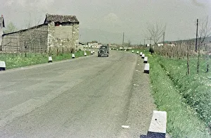Straße in der Nähe von Lucca
