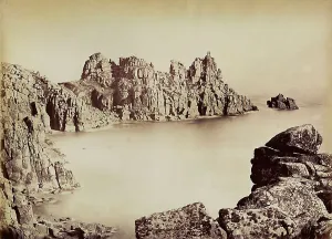 Coastal Landscape Photography UK Drucke: Rocky landscape at Lizard, Cornwall