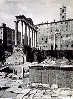 Roman Ruins Drucke: The Ruins of Ancient Temples