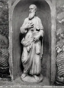 Vatican City State Architecture Drucke: Saint Thomas, the Tabernacle of Sixtus IV, the Vatican Grottoes, Vatican City
