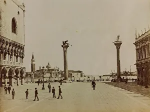 Asian Art Culture Drucke: Square of St. Mark's in Venice