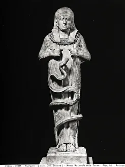 Greco Roman Mythology Drucke: Statue of Atargatis from the Sciarra Collection