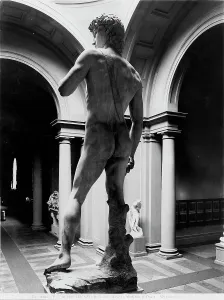 High Renaissance Art Drucke: The Statue of David by Michelangelo