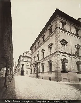 Baroque Facade Design Drucke: Strada Maggiore