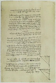 Renaissance Baroque Period Artwork Drucke: Studies on hydraulics and notes on proportion