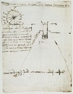 Studien zur Hydraulik; ein Studie aus dem Codice Forster I, c.50v