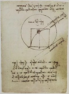 Studien zur Physik mit einigen praktischen Beispielen; Schriftstück aus dem Codex Forster II, c.108r