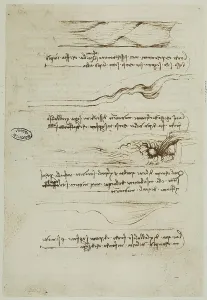 Study of the behavior of fluids: work of Leonardo da Vinci belonging to the Code A (2172)